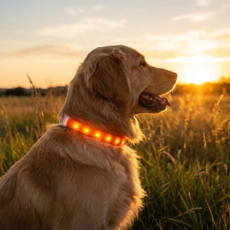 Collier lumineux chien | VisioNight
