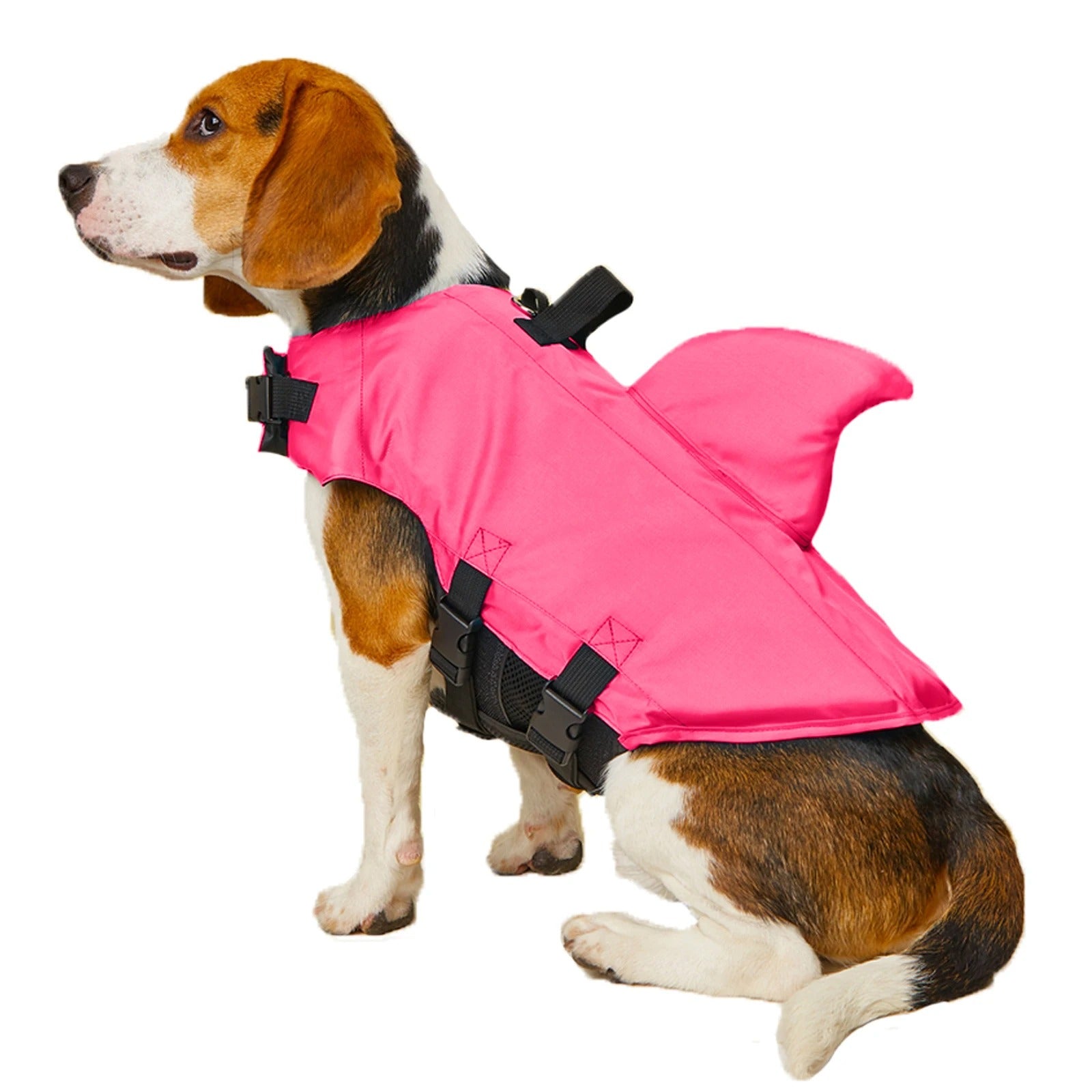 gilet de sauvetage pour chien rose solide