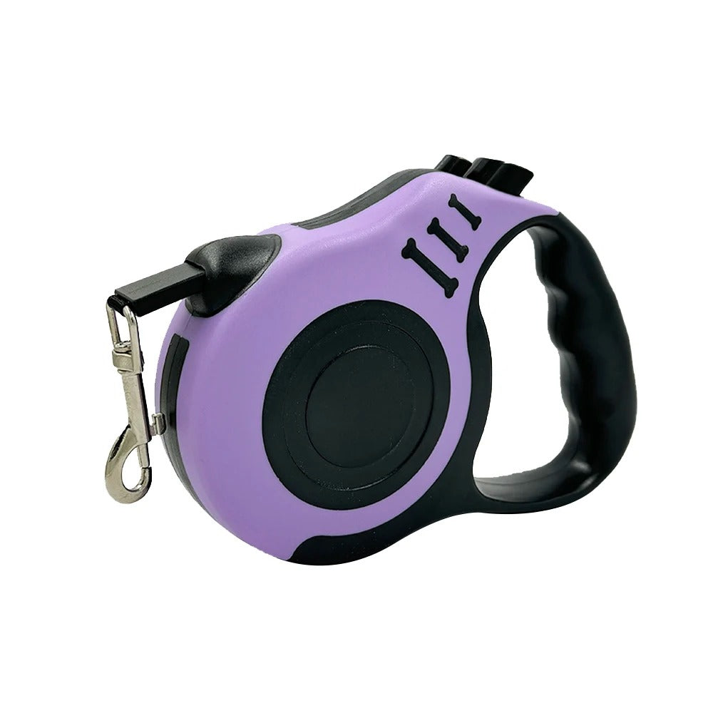 laisse pour chien violet noir