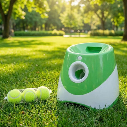 lanceur de balle pour chien vert jeu