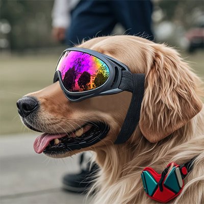 Lunettes pour chien couleur