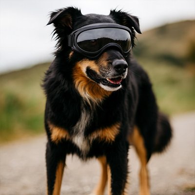 Lunettes pour chien noir