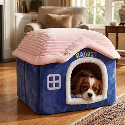 Niche Chien bleu design