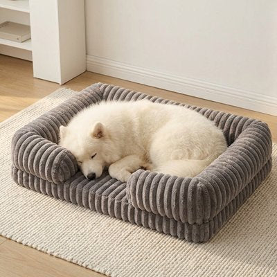 Panier pour Chien gris solide