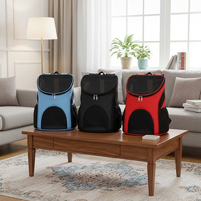 Sac a dos chien multicouleur