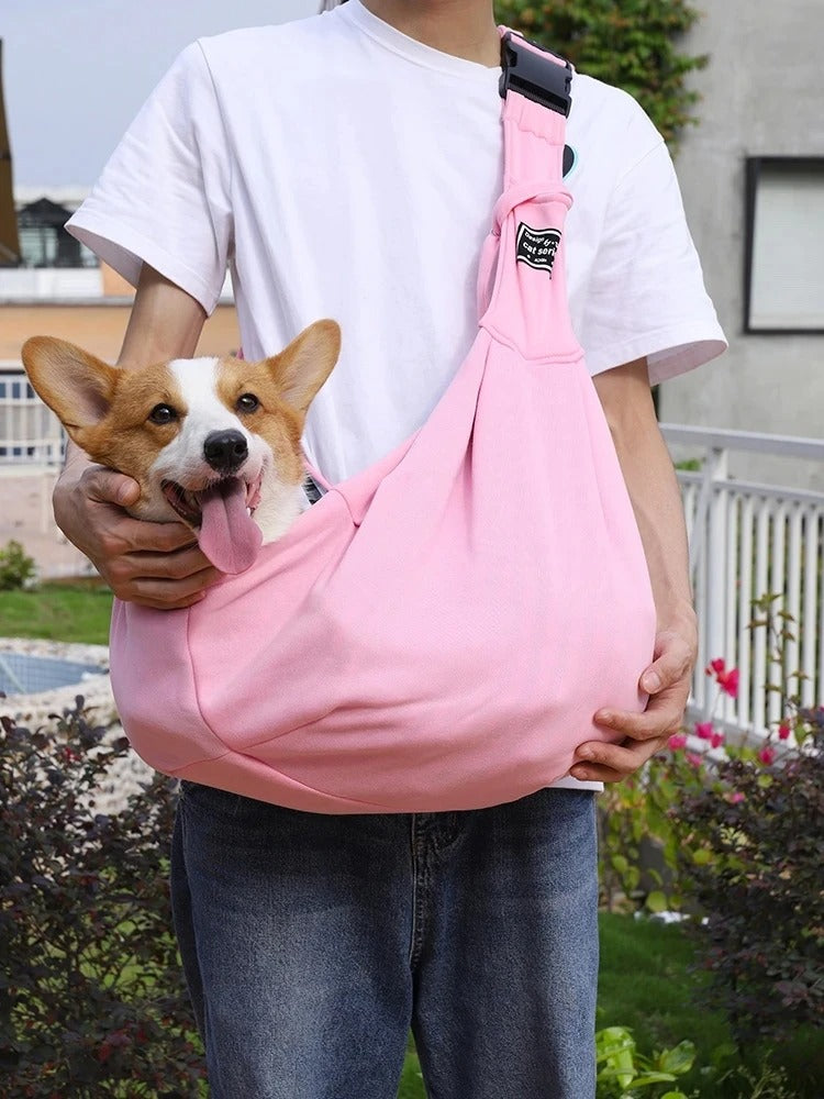 Sac transport pour Chien rose
